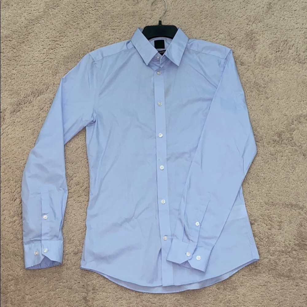 Slim Fit Collared Button down Shirt